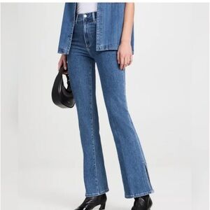 LE JEAN Stella Flare Medium Wash Jeans Size 31